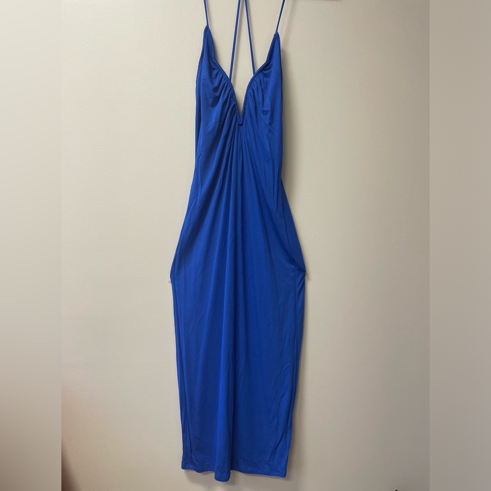 Beautiful cobalt blue midi